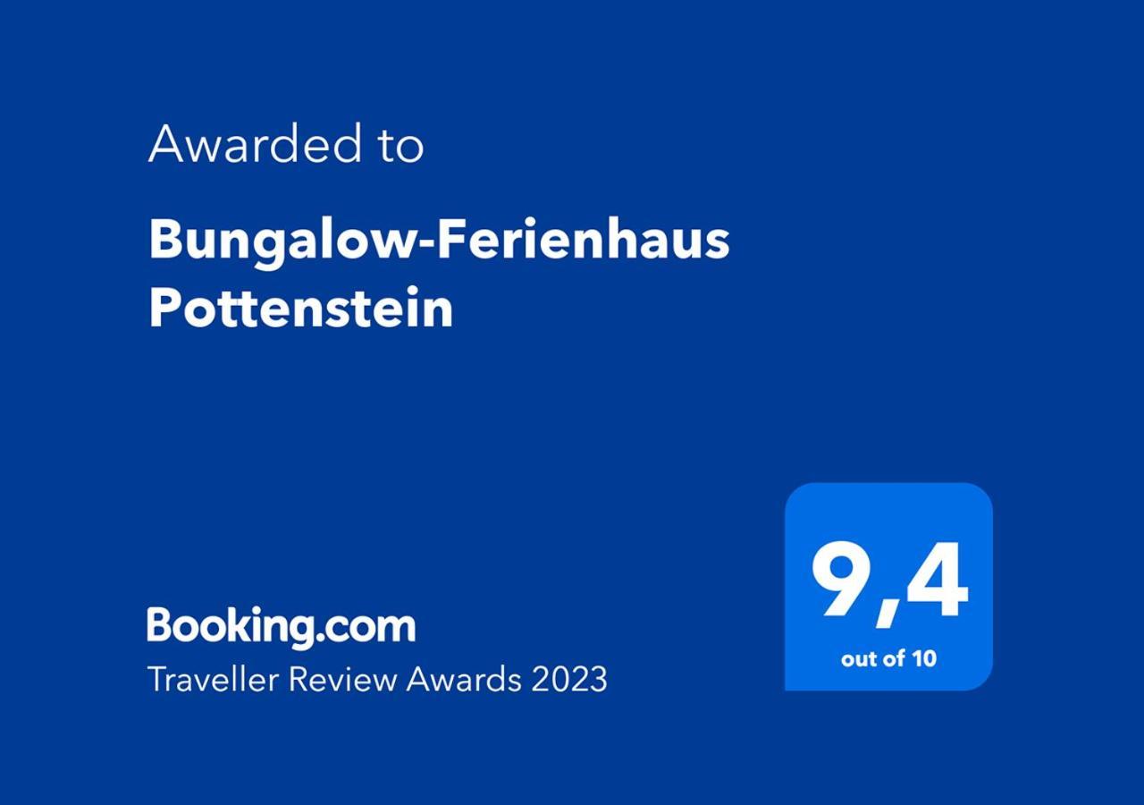 Bungalow-Ferienhaus Pottenstein Exterior photo